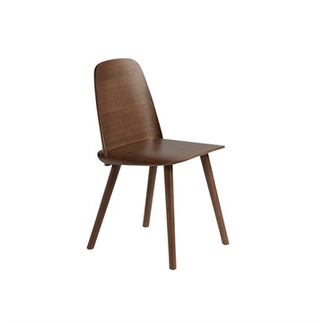 Muuto Nerd Chair - Mörkbrun